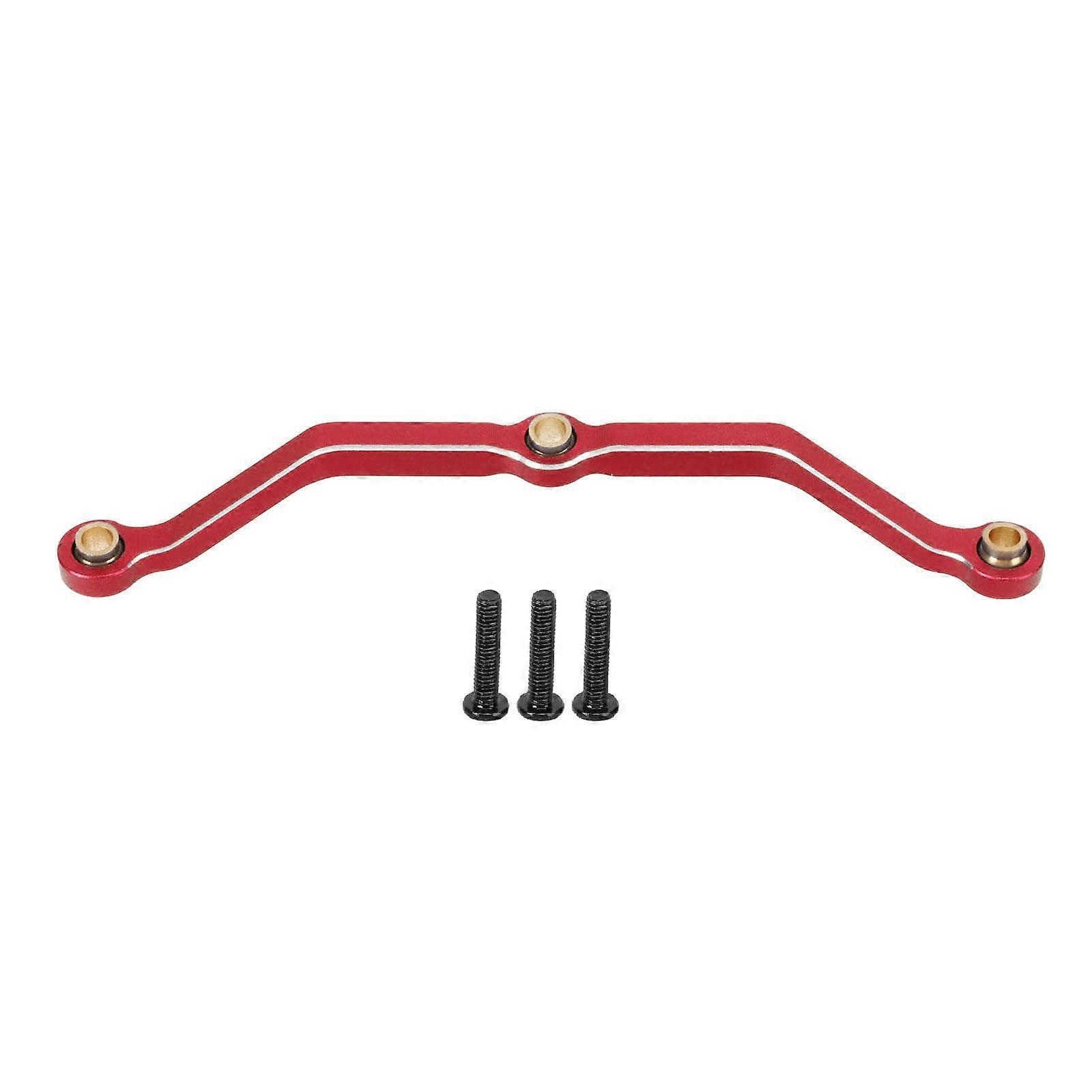 Biellette De Direction En Alliage D'Aluminium, Pièce De Rechange Pour Voiture Rc Traxxas 1/18 (rouge).