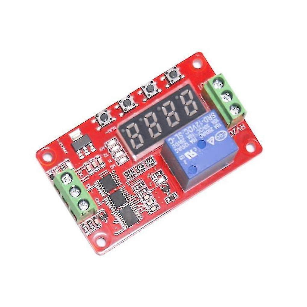 Frm01 Sps-digitalanzeige-relaismodul, 12v Zeitverzögerungs-relaismodul