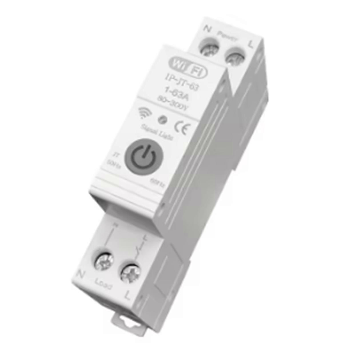 Tuya Wifi Smart Circuit Breaker Mit Wiedereinschalttimer Für