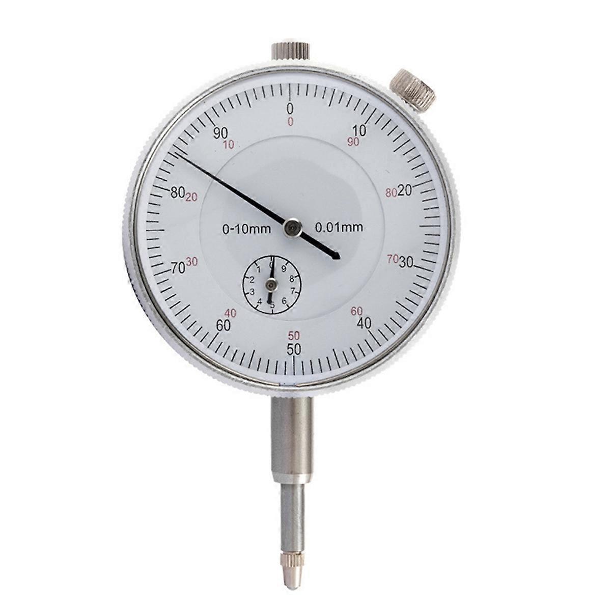 Messuhr, Mikrometer, Stundenanzeiger, Präzisionskomparator, Silber