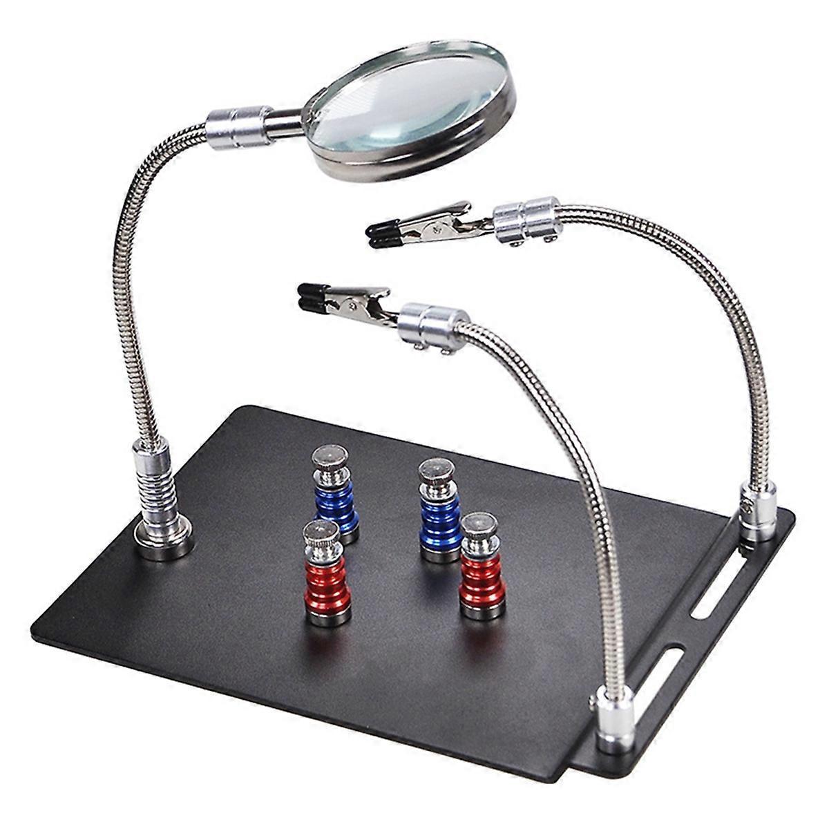Magnetische Lupe, Leiterplattenhalter, Flexibler Arm