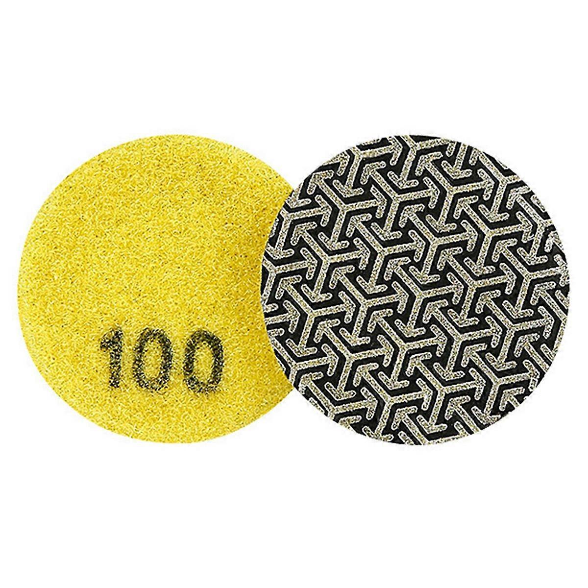 50 Mm (2 Zoll) P100 Galvanisiertes Diamantpolierpad