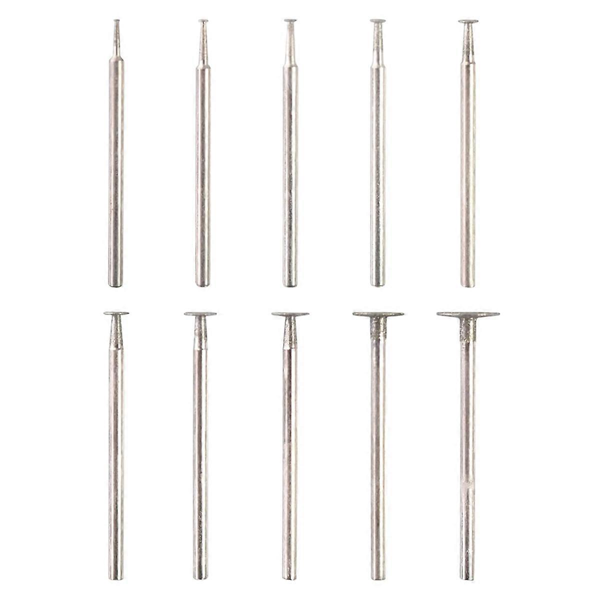 10 T-förmige Diamantschneider – Mini-kanalschneider Mit 3/32-zoll-schaft