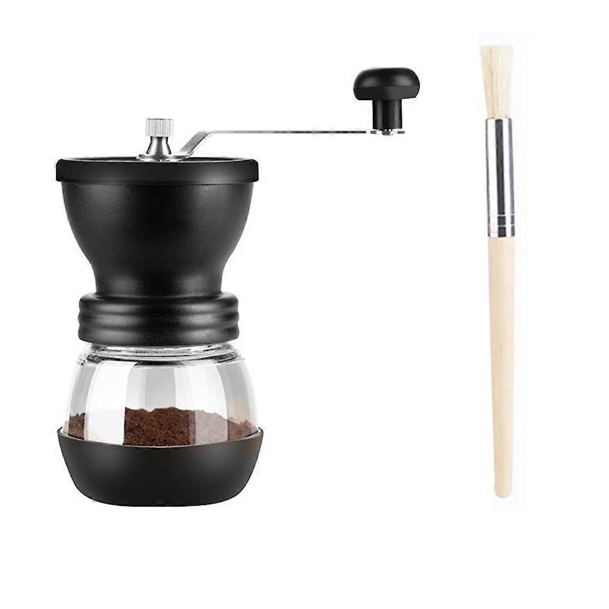 Kaffeemühle, Haushaltskaffeemühle, Kleine Kaffeemühle, Schwarz