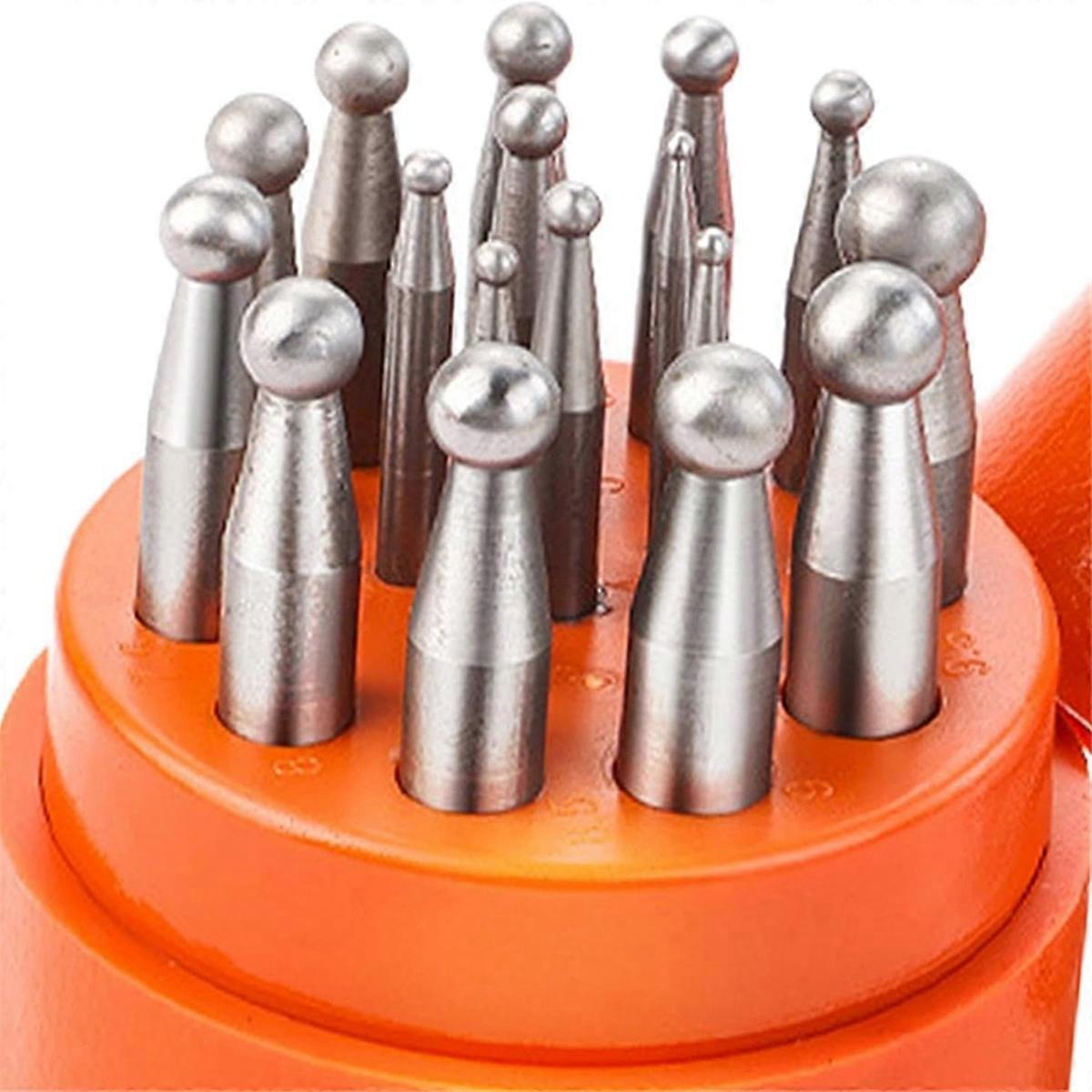 Set Mit 17 Kuppelstanzern, Stempelwerkzeuge Zum Formen Von Perlen