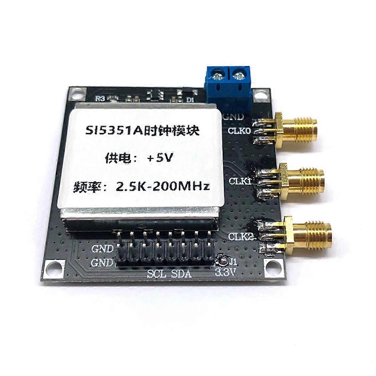 Hochpräzises Hf-taktgeneratormodul Si5351 2,5 Khz - 200 Mhz