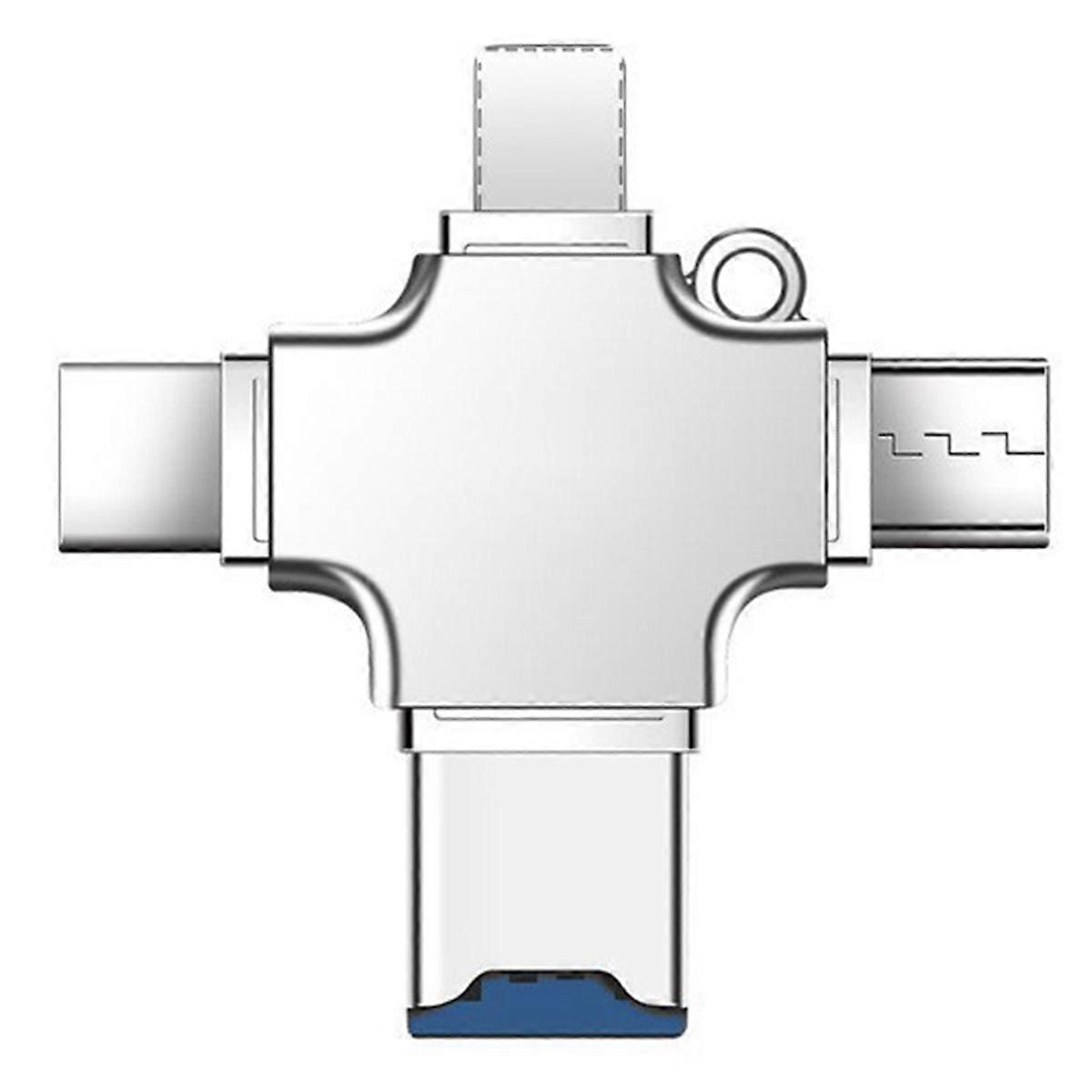 4-in-1 Laptop-speicherkartenleser, Usb-c-otg-adapter