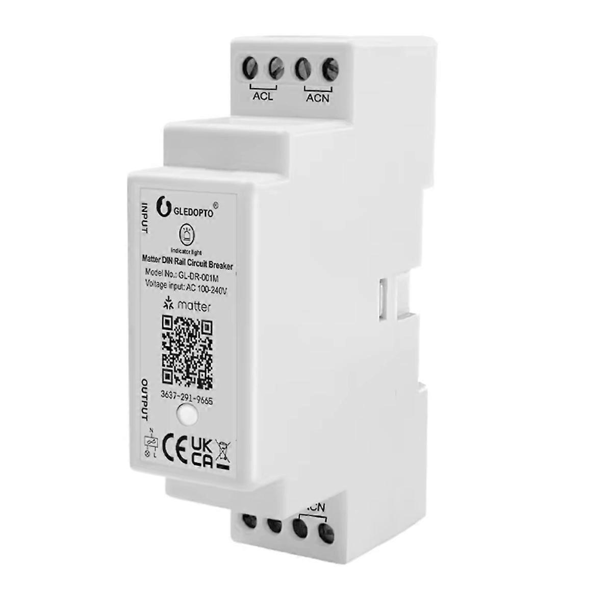 Matter Wifi Din-schienen-leistungsschalter