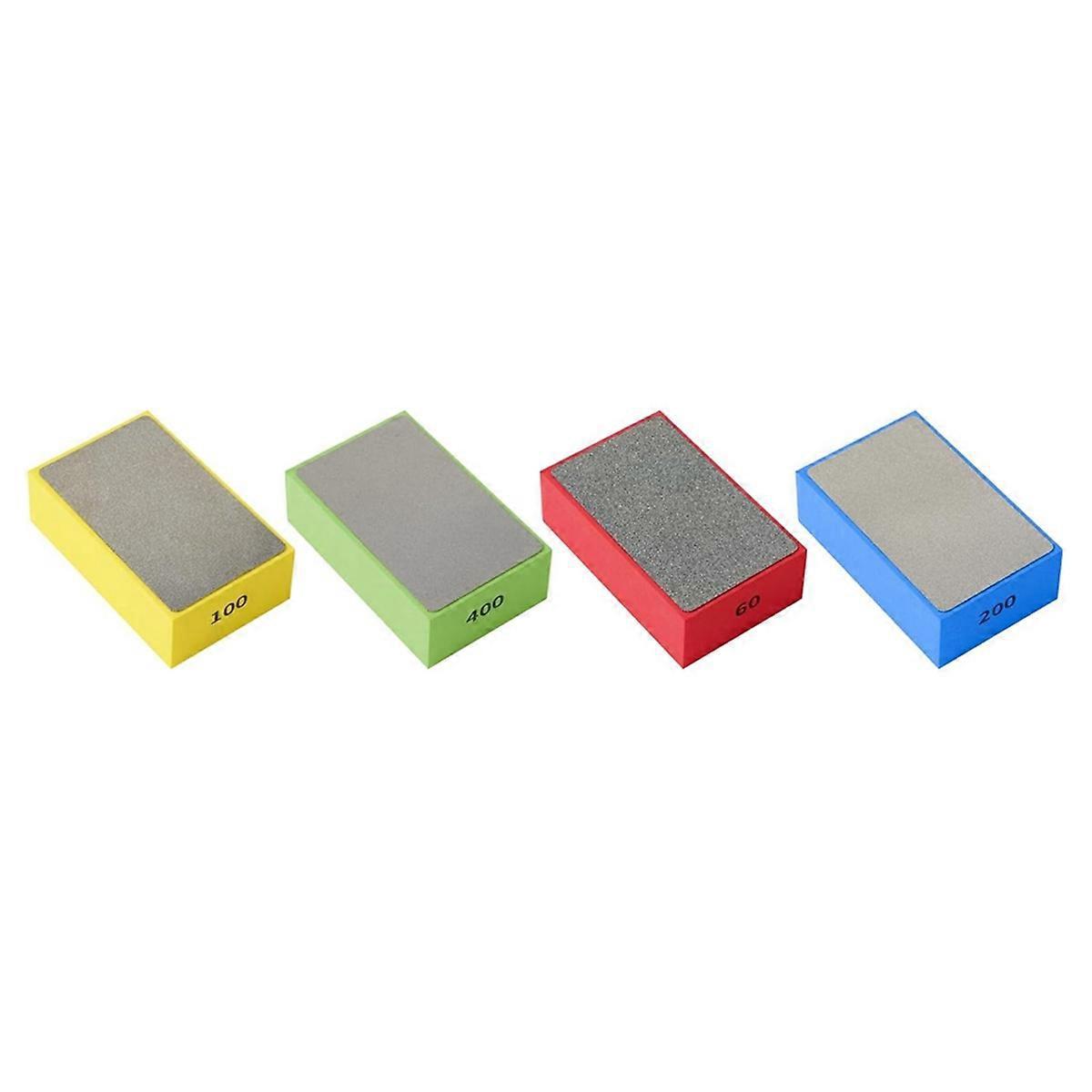 Set Mit 4 Diamantpolierpads Für Fliesen, Glas, Holz Und Marmor.