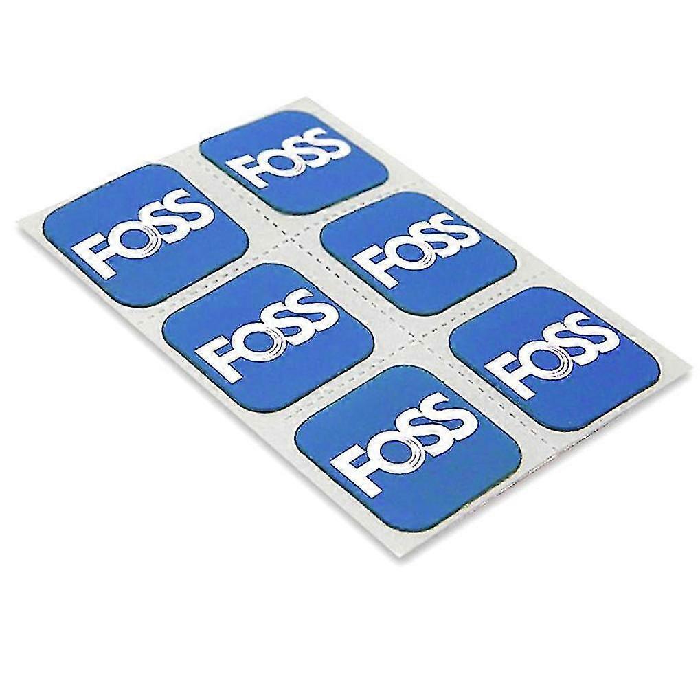 Foss 6-teiliges Fahrradreifen-reparaturset, Schnelltrocknend, Werkzeug Zur Reparatur Von Rennrad-schläuchen.