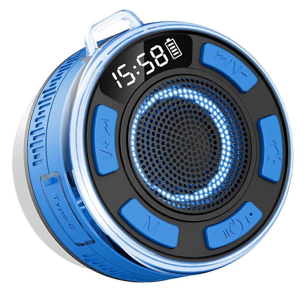 Blauer Kabelloser Bluetooth-lautsprecher