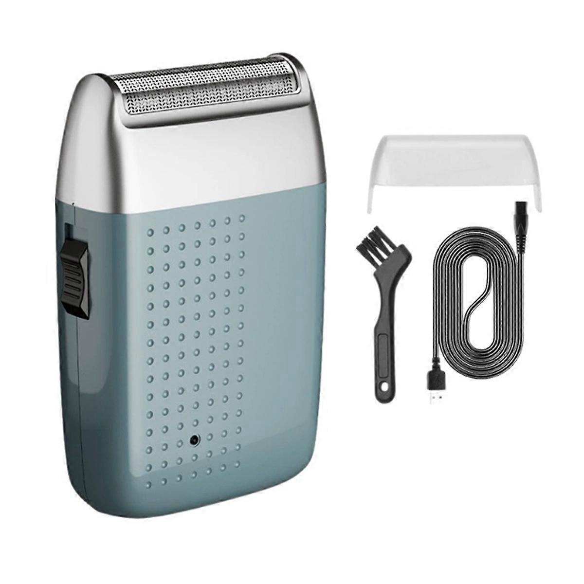 Reisehaarschneider Für Herren, Waschbar Und Per Usb Aufladbar, Blau