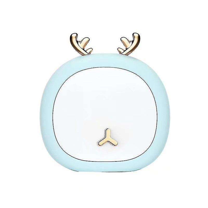 Wiederaufladbare, Berührungsempfindliche Nachttischlampe (blau) Zum Schlafen Und Zum Schutz Der Augen Im Schlafzimmer