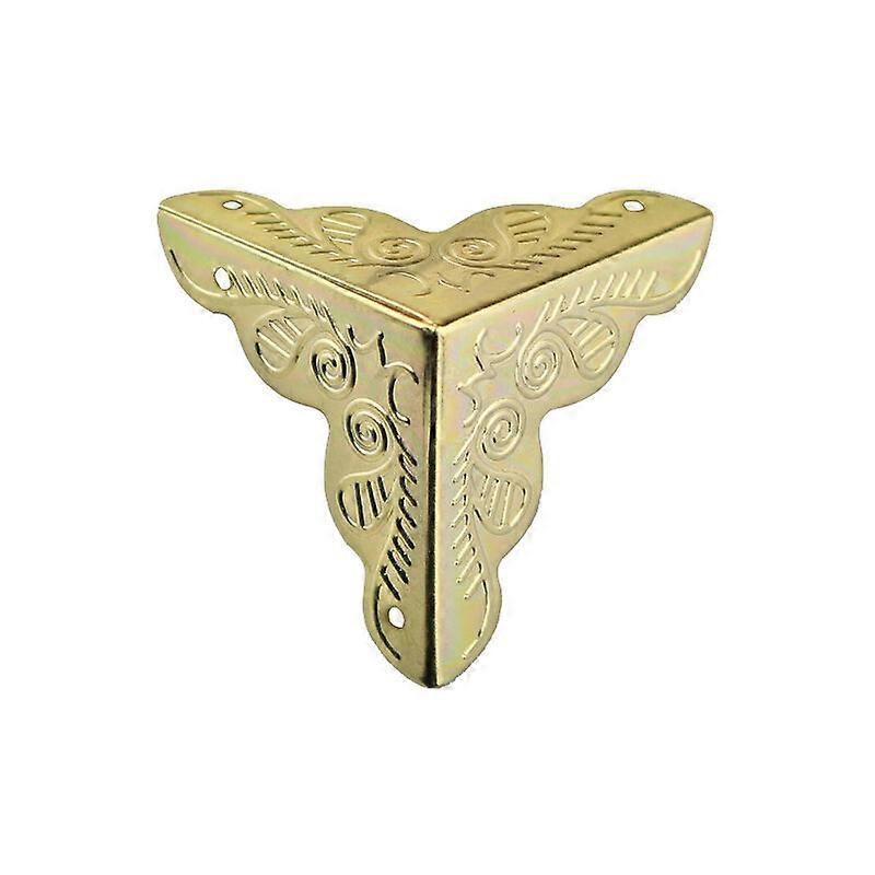 10 Vintage-eckenschützer, Antike Metall-eckenschützer Für Möbel, Eckenschutz Für Kisten Und Möbel Im Vintage-stil, Bronze-optik, Inklusive
