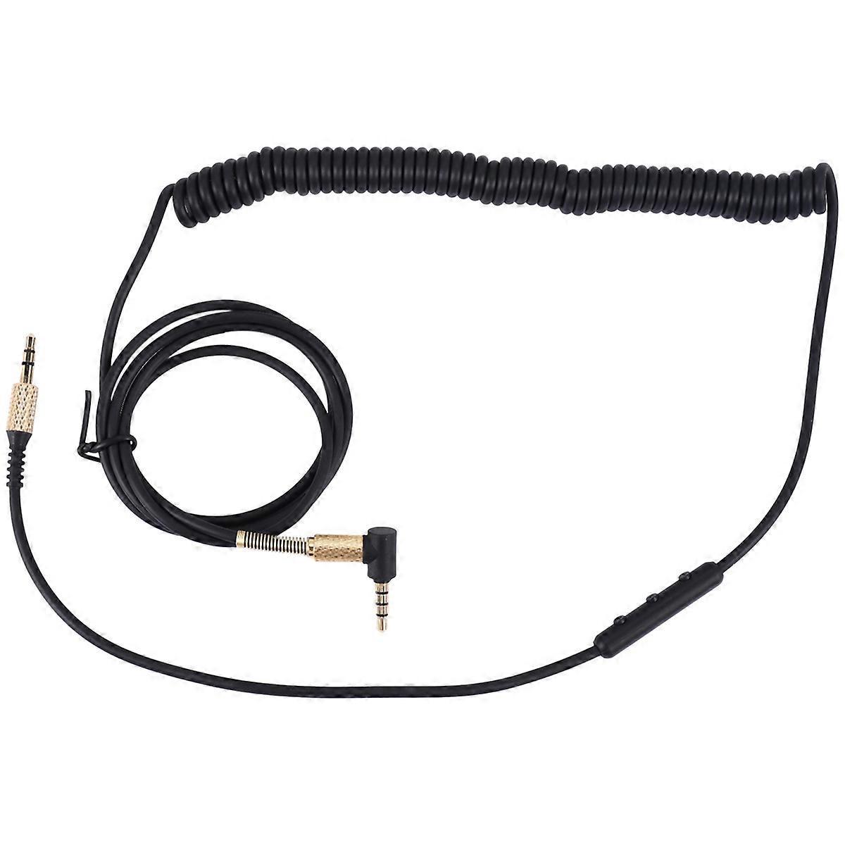 Federbelastetes Audiokabel, Netzkabel, Monitor, Bluetooth-kopfhörer (wie Abgebildet)