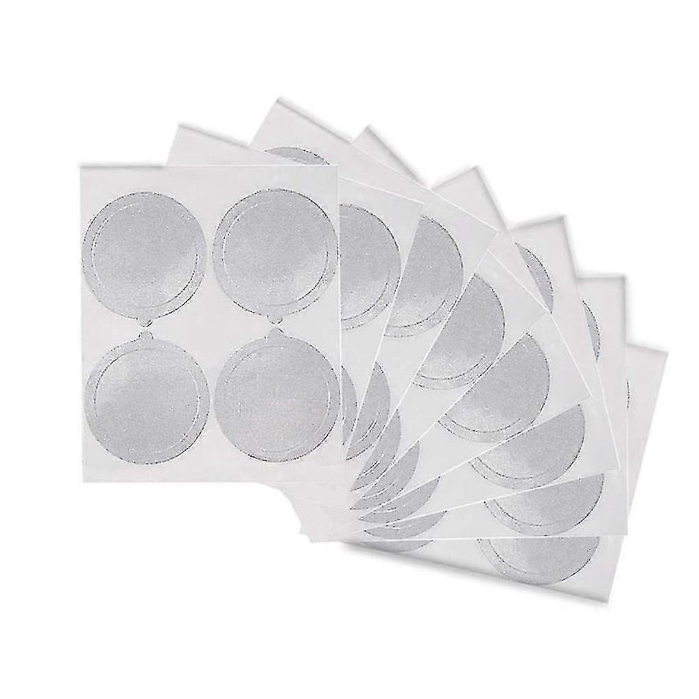 100 Aluminiumdeckel Mit 37 Mm Durchmesser, Kompatibel Mit Kaffeekapseln.