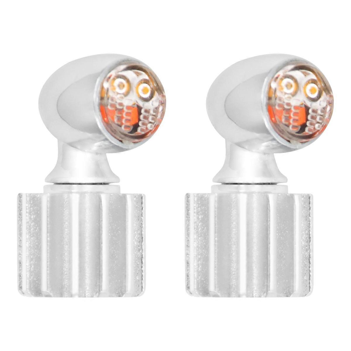 Miniatur-led-motorradblinker In Silber