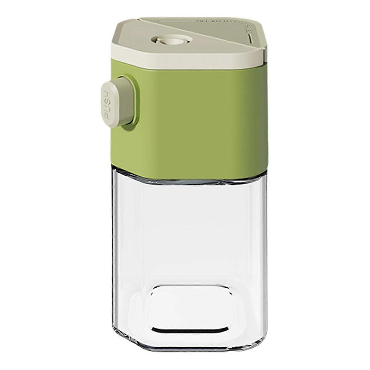 Nachfüllbare Pfeffermühle, Gewürzflasche Für Die Küche, Gewürzglas Für Den Grill, Grün