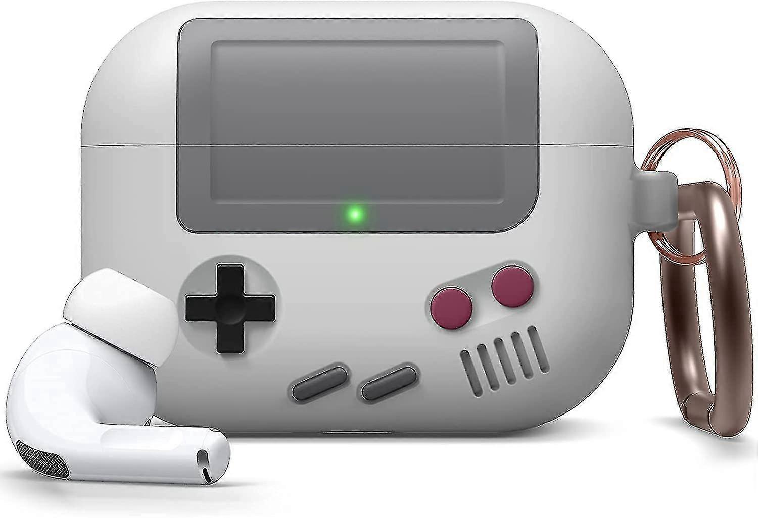 Étui Pour Airpods Pro 2024, Design Inspiré Des Consoles De Jeux Portables Classiques