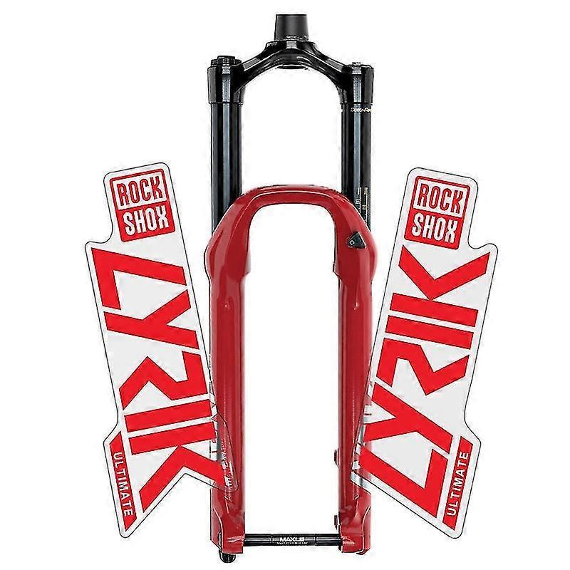 Autocollant De Fourche Avant Rockshox Lyrik 2024 Pour Vtt, Étanche, Décoration De Vélo