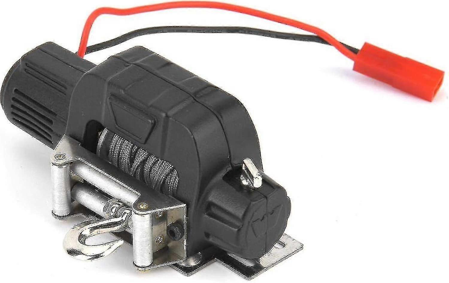 Treuil Électrique 2024, Treuil De Précision Cnc Exquis, Télécommande, Tête Rouge, Treuil Noir