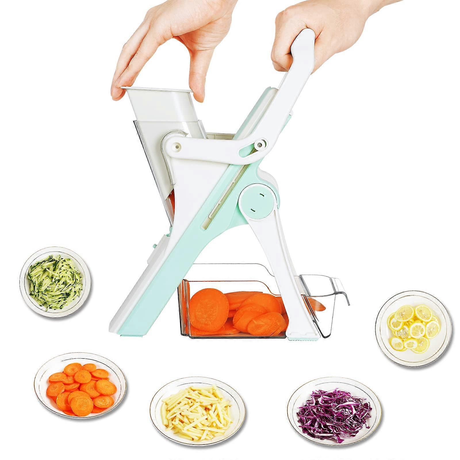 Multifunktionaler Manueller Gemüseschneider Für Gemüse Und Fleisch, Gemüsereibe, Küchenutensil, Pommes-frites- Und Kartoffelschneider