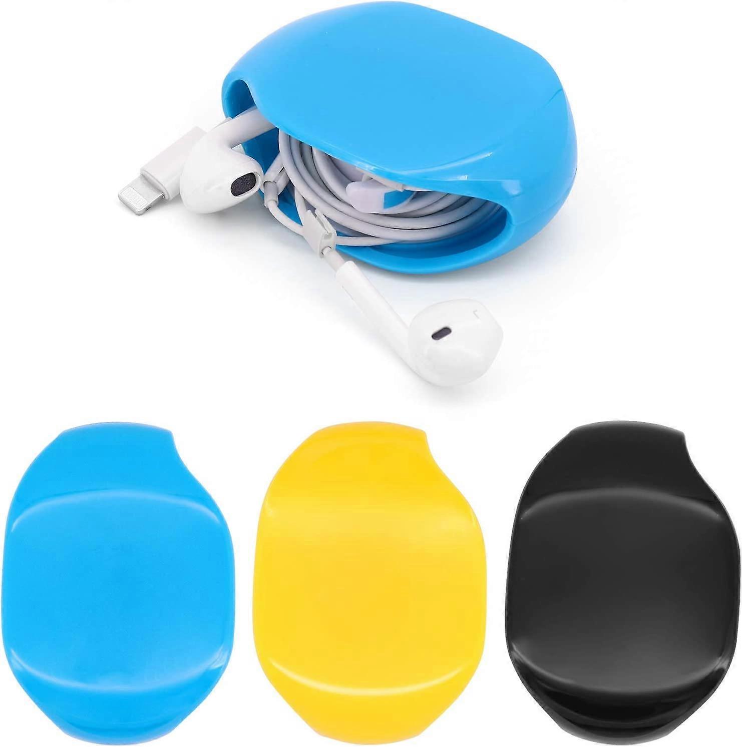 Automatischer Kabelaufwickler, 3-teiliges, Einziehbares Aufbewahrungsetui Für Usb-kabel, Kopfhörerkabel Und Ladekabel.