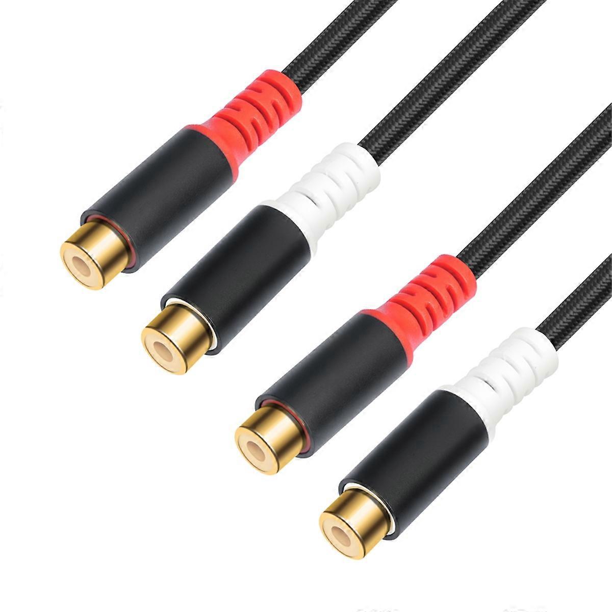 Vergoldetes Audio-/videokabel (buchse Auf Buchse) Mit Metallgehäuse