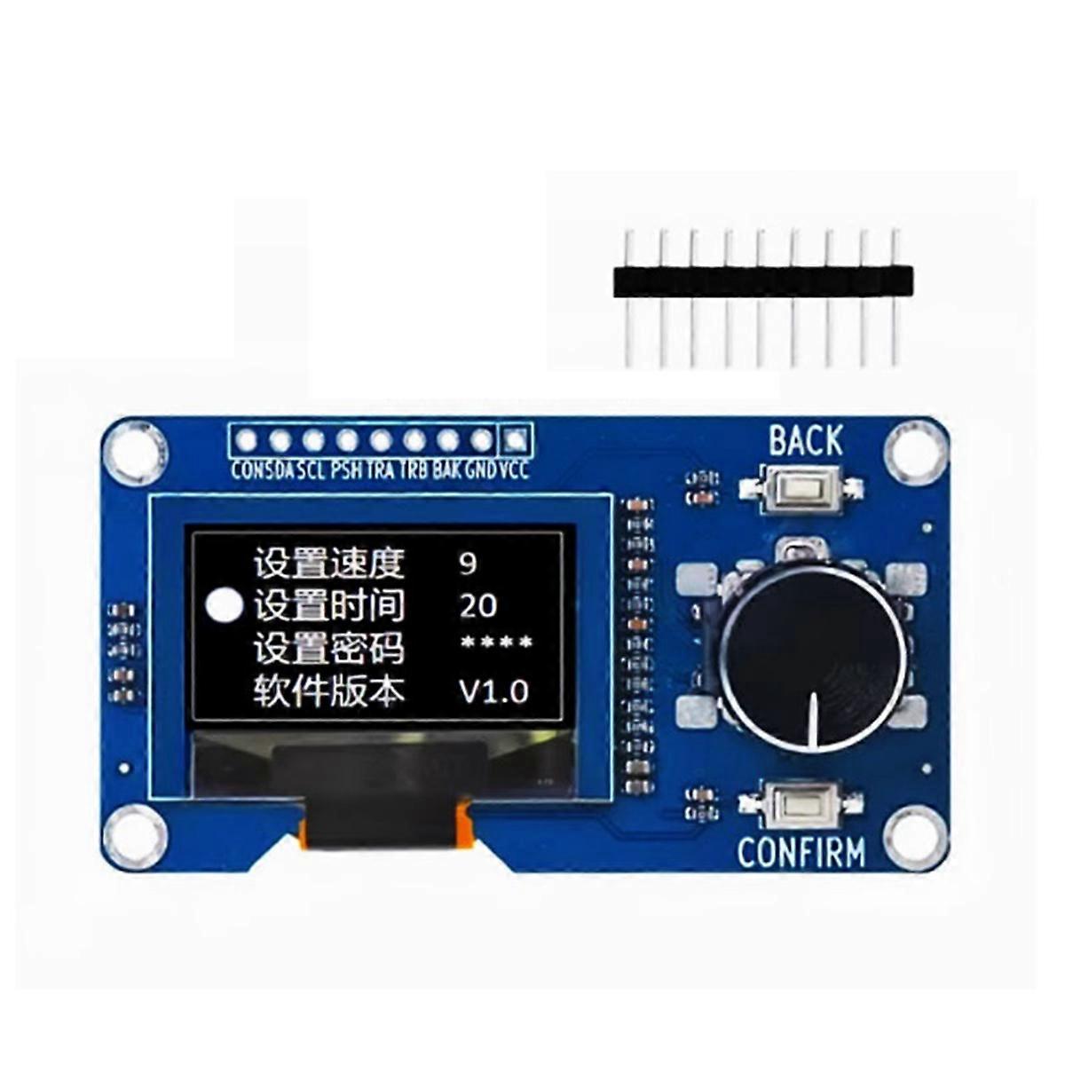 0,96-zoll-oled-displaymodul Mit Ec11-drehknopfgeber