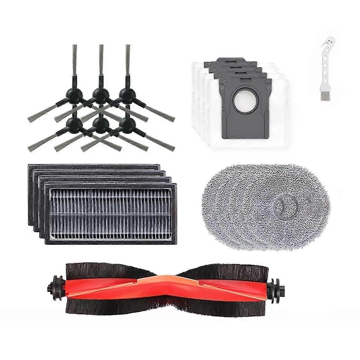 Ersatzteile Für Den Saugroboter Bot S10 Pro Ultra X30 / X30: Hauptseitenbürste, Hepa-filter, Reinigungstuch Usw.
