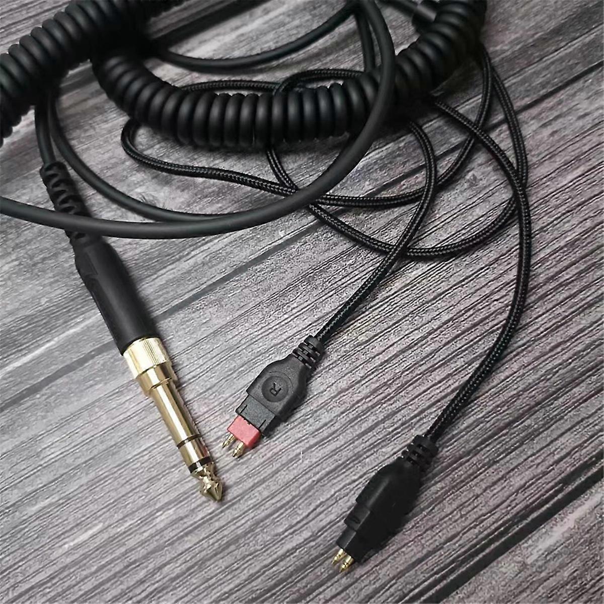 Kopfhörer-audiokabel, Federbelastetes Verbindungskabel, Verbesserte Kabelaufwicklung (wie Abgebildet)