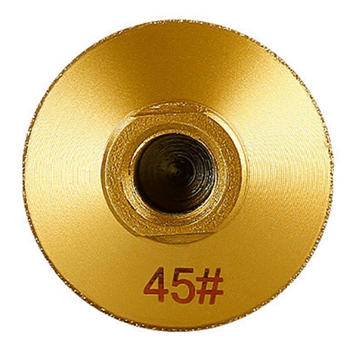 M14 2-zoll-flachdiamantschleifscheibe Zum Hartlöten 45
