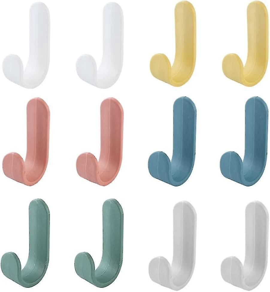 Set Mit 12 Handtuchhaken, Für Bad, Küche, Büro, Kinderzimmer, Fleckenabweisend