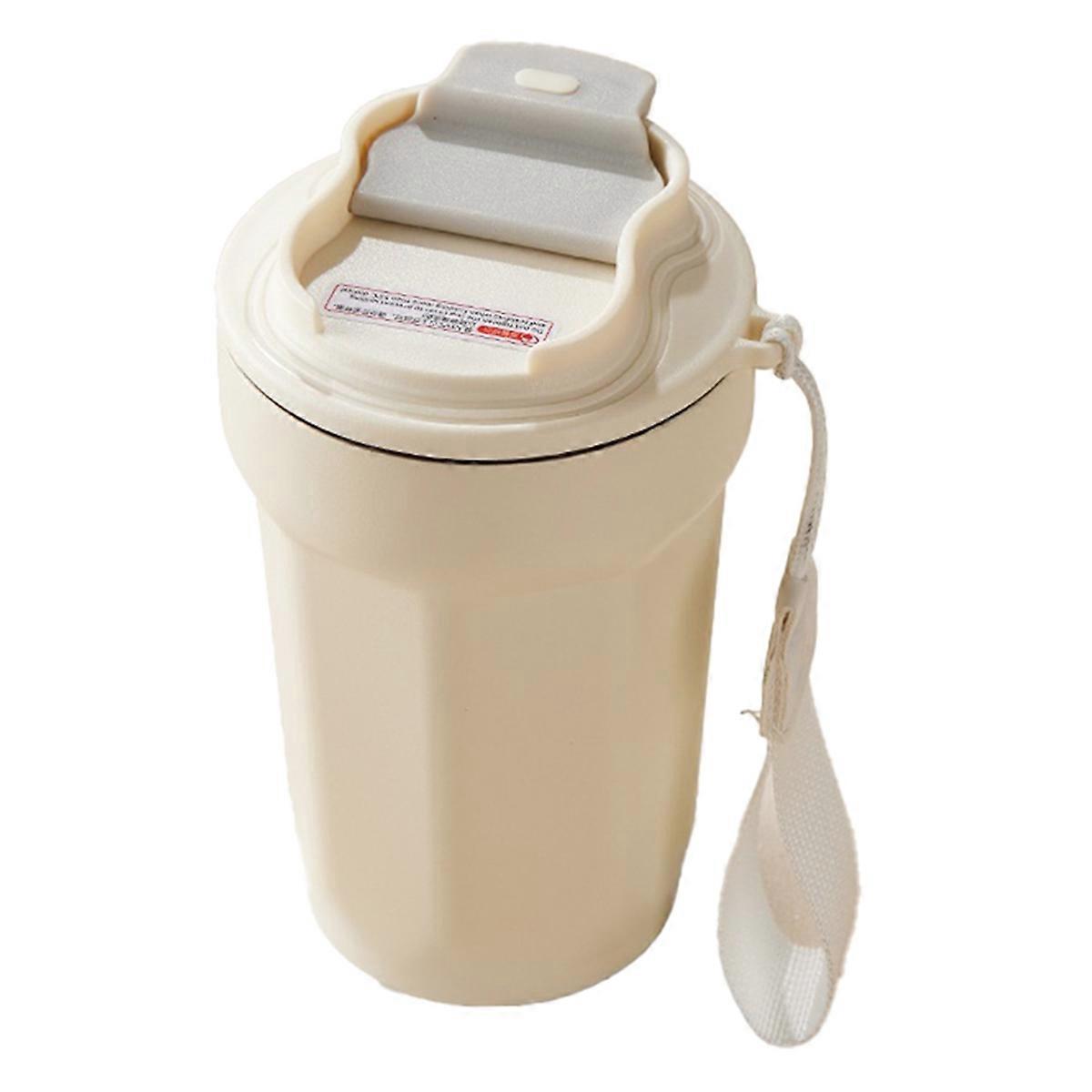 Achteckiger, Rautenförmiger Kaffeebecher, Doppelwandiger, Vakuumisolierter Kaffeebecher (siehe Foto)
