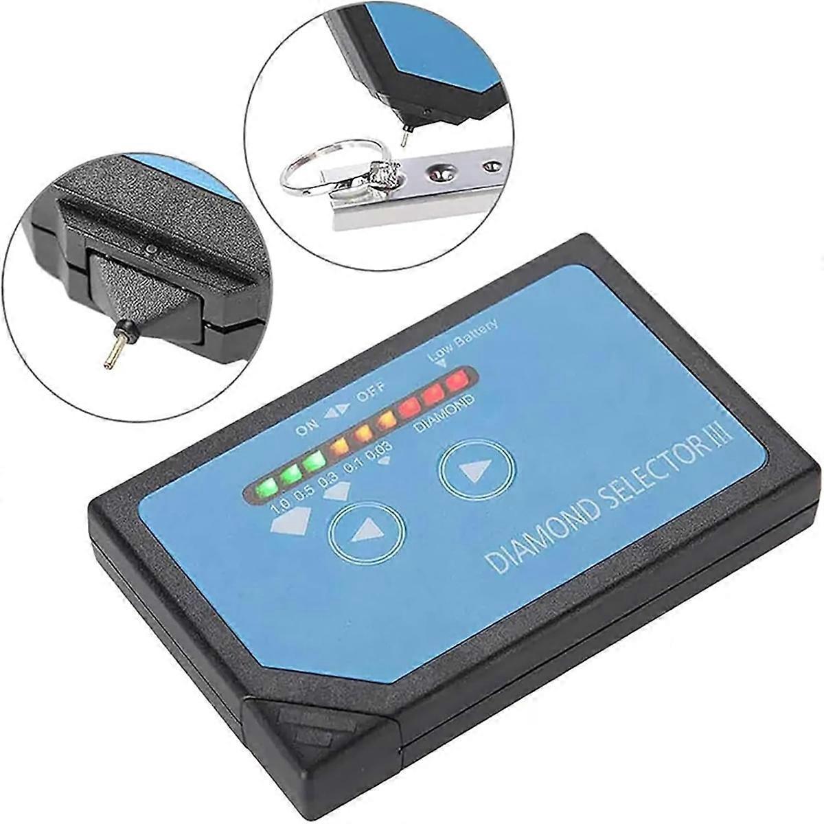 Tragbarer Edelsteinprüfer Mit Led Und Touchscreen Für Alle Edelsteine