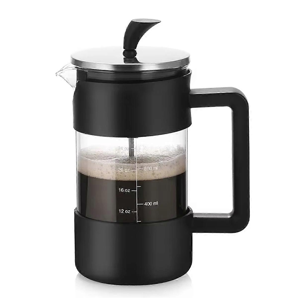 1000-ml-french-press-kaffeebereiter, Edelstahl-kaffeefilter