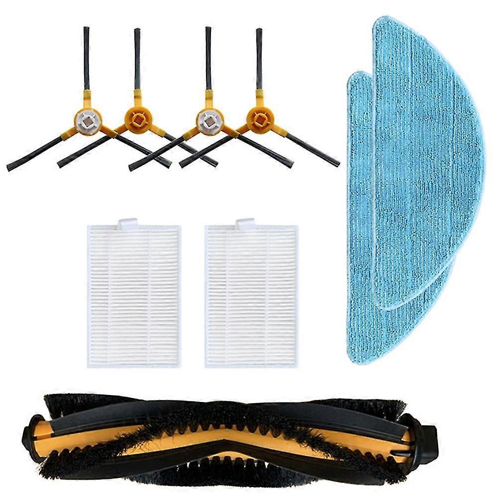 Für Abir X5, X6 Und X8 Saugroboter: Hauptbürste, Seitenbürste, Filter, Reinigungstuch, Hepa-filter