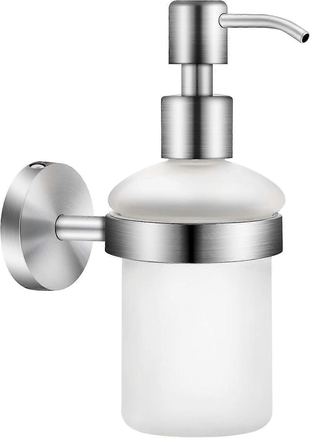 Wandseifenspender Aus Edelstahl 304, 200-ml-flasche Für Shampoo Und Duschgel, Manueller Seifenhalter