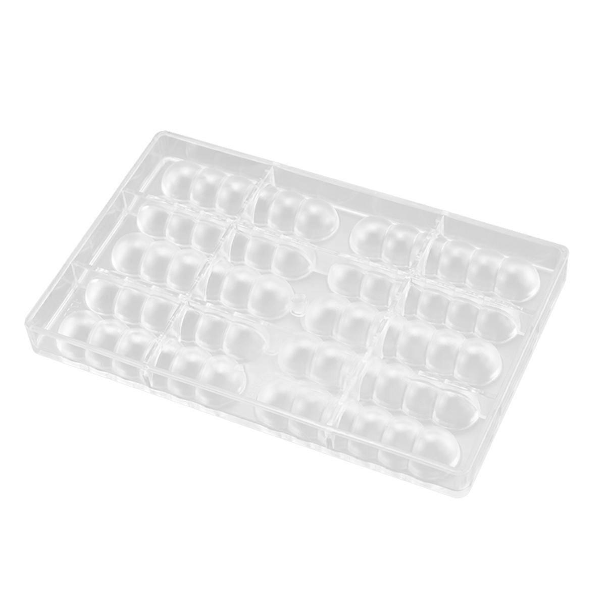 Schokoladenform Mit 10 Mulden, Halbrunde, Kürbisförmige Kuchenform (siehe Foto)