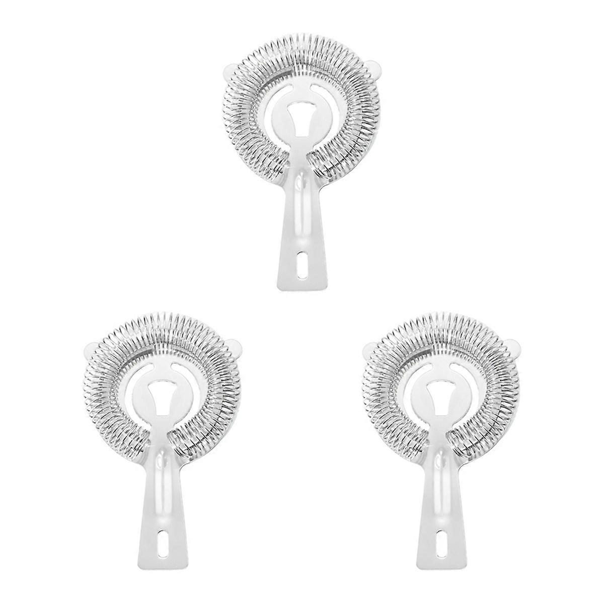 Set Mit 3 Cocktailsieben, Weinfilter, Barsieb