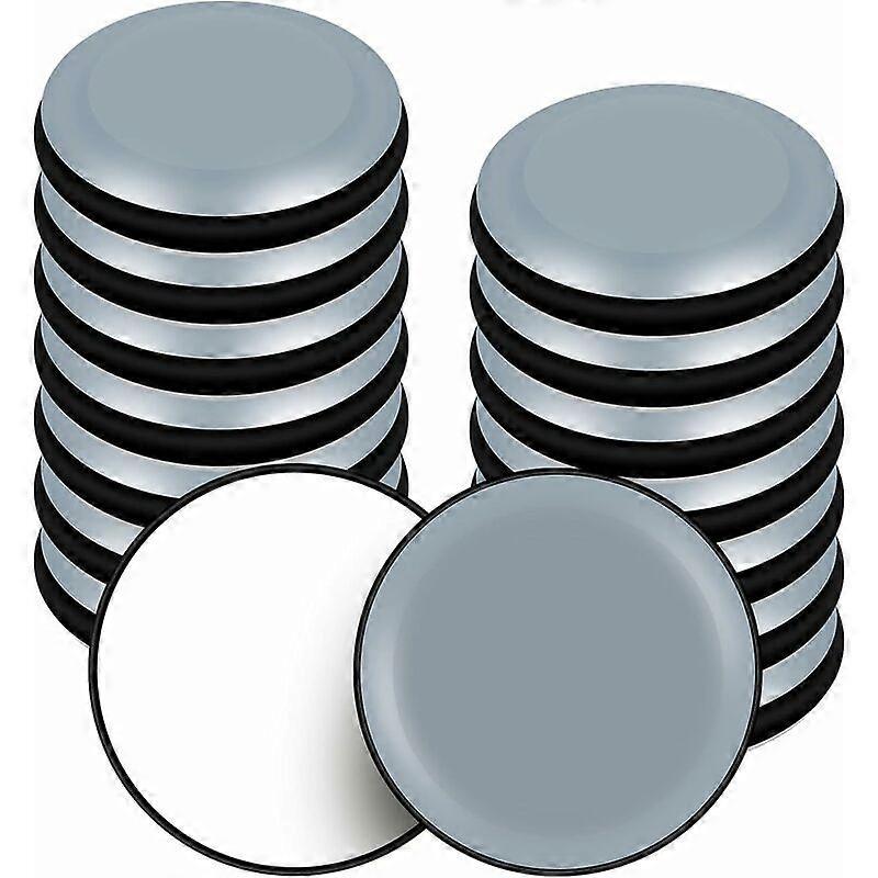Möbelgleiter, 16 Stück, Runde, Selbstklebende Ptfe-teflongleiter, Geeignet Für Glatte Böden Und Teppiche (rund, 30 Mm)