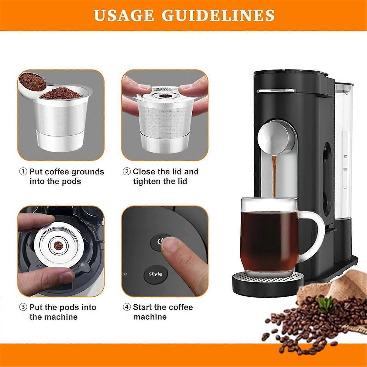 Wiederverwendbare K-cup-kapseln Für Die Kaffeemaschinen Cfp101 Und Pb051/pb041