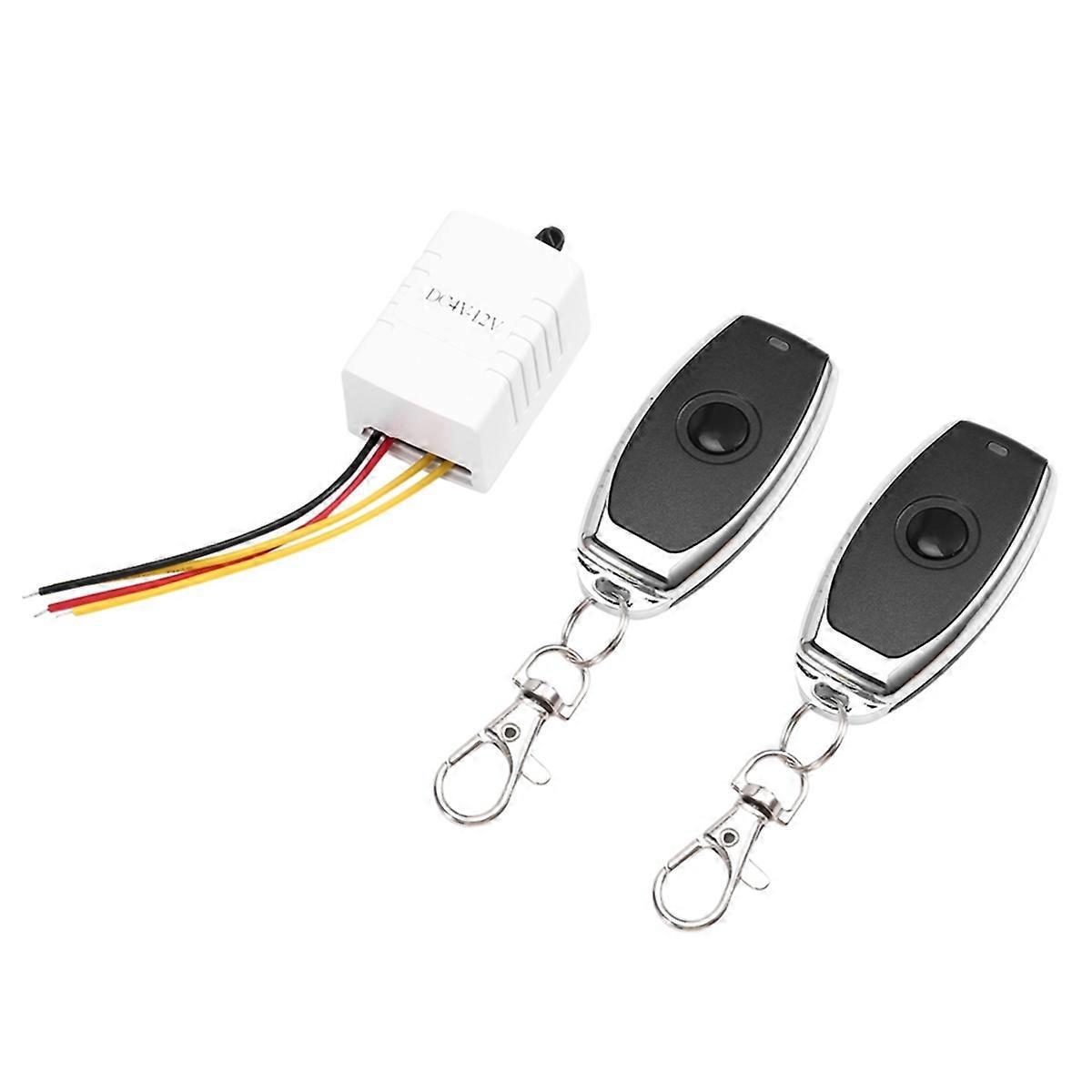 315-mhz-funkrelais (dc 4–12 V) Mit Fernbedienung Und Ein-tasten-schalter