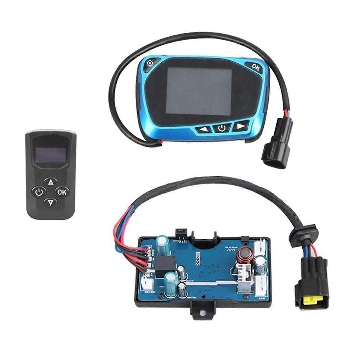 12-v-lufterhitzer 3 Kw, 5 Kw, 8 Kw – Lcd-display – Ein-/ausschalter – Farbfoto