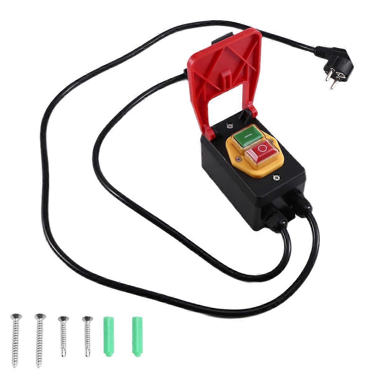 Einphasen-250-v-ein-/ausschalter Mit Europäischem Stecker