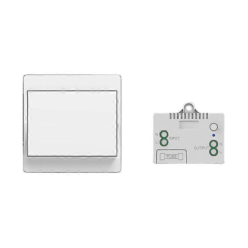Eigenstromversorgter, Batterieloser Funkschalter Drahtlose Fernbedienung Für Beleuchtung Und Elektrische Geräte Wasserdicht Und Sicher Direkte Installation Möglich.