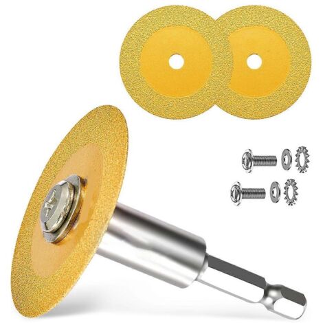 6,35 Mm (1/4 Zoll) Diamanttrennscheibe Mit Sechskantschaft, A2,36 Zoll