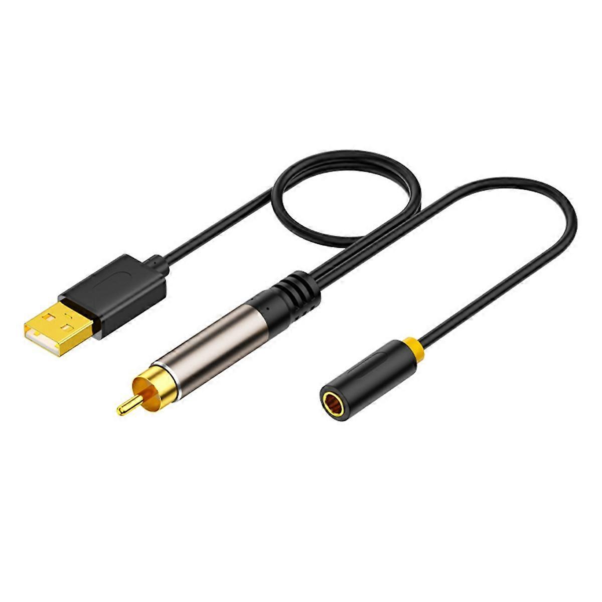 Vergoldetes 3,5-mm-buchsen-spdif-digital-koaxial-audio-aux-kabel Für Tv-box (siehe Abbildung)