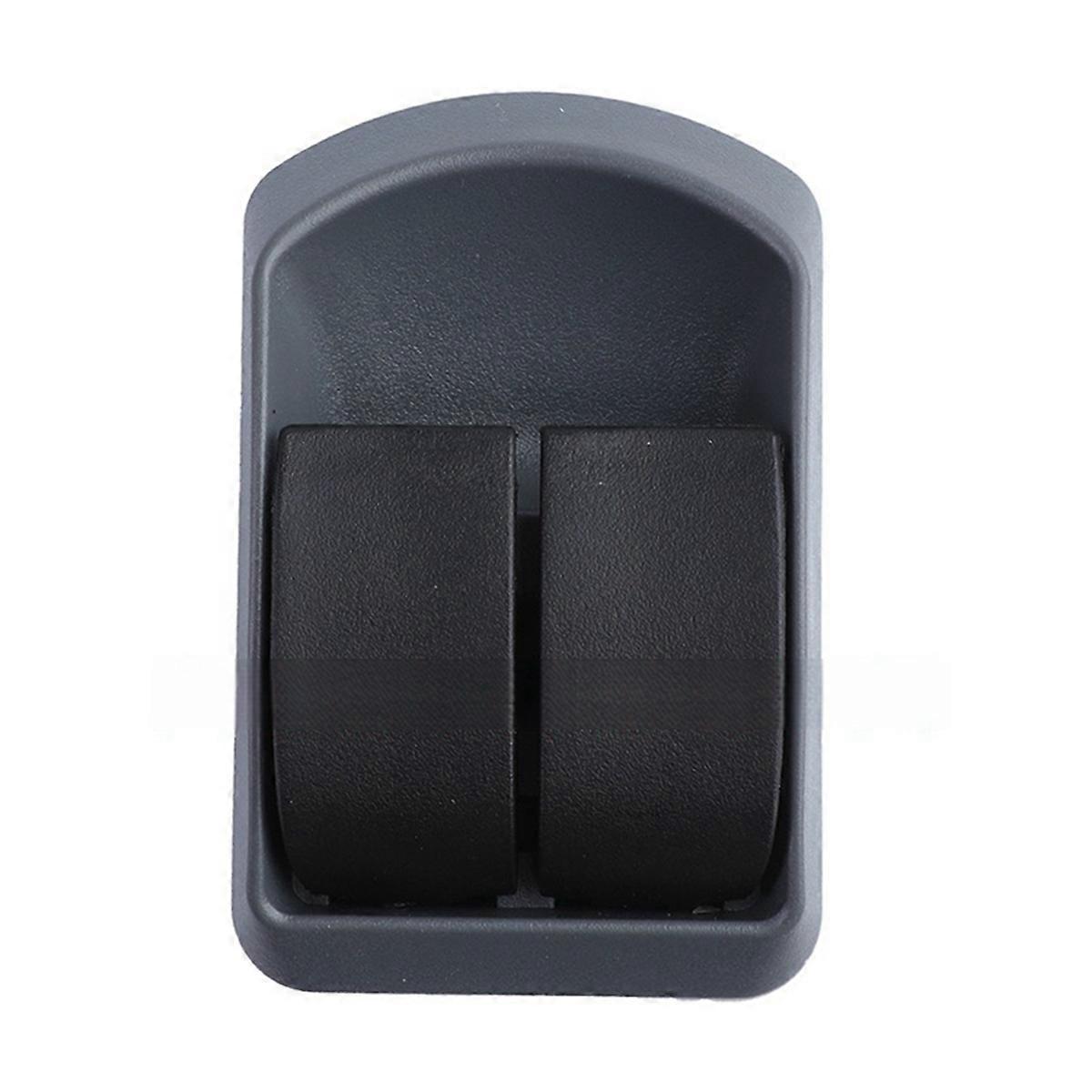P27-1069 Doppelfensterheberschalter Für Autos, Schwarz Und Grau