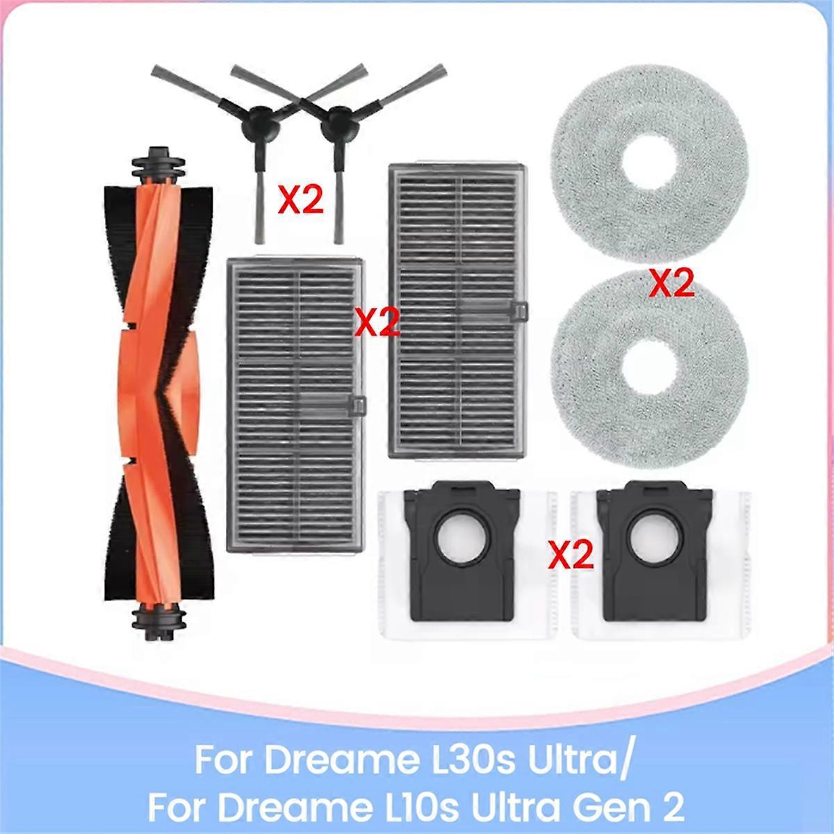 Bürste, Filter, Reinigungstuch, Staubbeutel Für Den L10s Ultra Gen Staubsauger (wie Abgebildet)